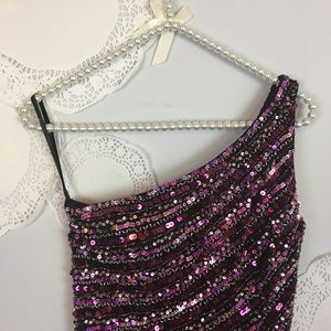 TONY BOWLS PARIS PROM PAGEANT DRESS FORMAL SIZE 0